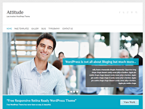 Attitude Free WordPress Theme