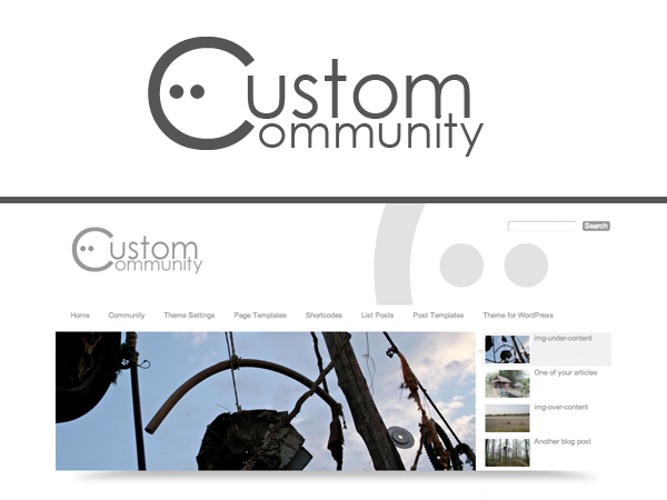 Custom Community Free WordPress Blog Theme