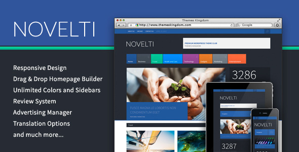 Novelti - Responsive Magazine WordPress Theme