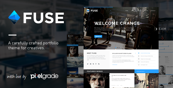 Fuse - Responsive Portfolio & Blog WordPress Theme