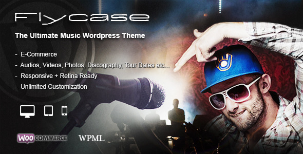 Flycase - Complete Music Solution for WordPress