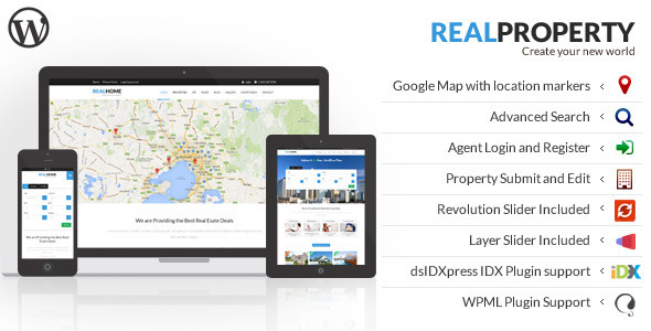 Real Property - Responsive Real Estate WP Theme