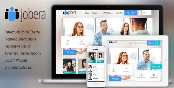 Jobera - Job Portal WordPress Theme
