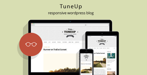 TuneUp - Responsive WordPress Blog Theme
