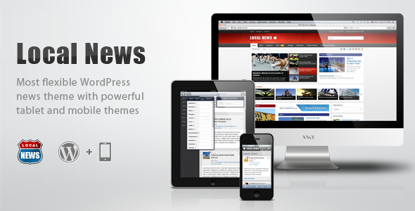 Local News - WP News Theme with Mobile Version