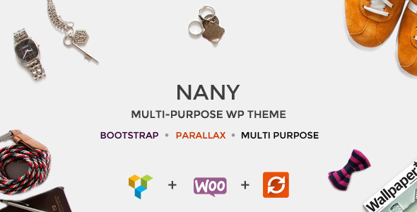 Nany - Creative Multipurpose WordPress Theme