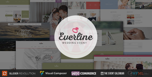 Everline - Wedding WordPress Theme