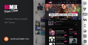 WordPress Music and Band Themes