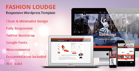 Fashion Loudge - WordPress Fashion Shop Theme