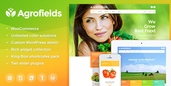 Agrofields - Food Shop & Grocery Market WP Theme