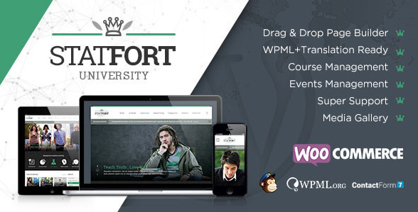 Statfort - Educational WordPress Theme