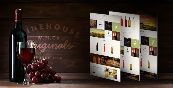 Wine House - Winery & Restaurant Theme