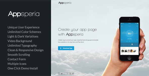 AppSperia - WordPress App Landing Page Theme