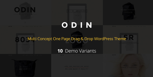 ODIN - Single Page WordPress Theme