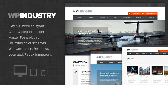 Industrial Themes for WordPress